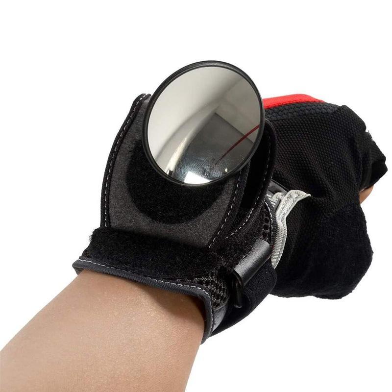Rearview mirror safety strap for bicycle