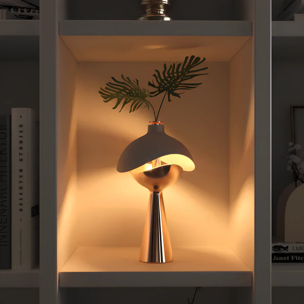 LumiDome Sculpted Table Lamp