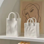 Tote-Style Ceramic Vase