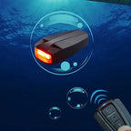 Intelligent sound and light alarm rear for bicycle