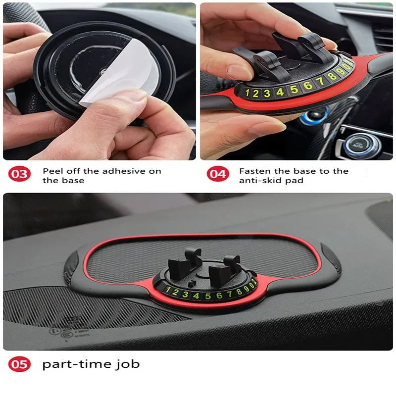 Multifunctional Car Anti-Slip Mats Car Phone Holder