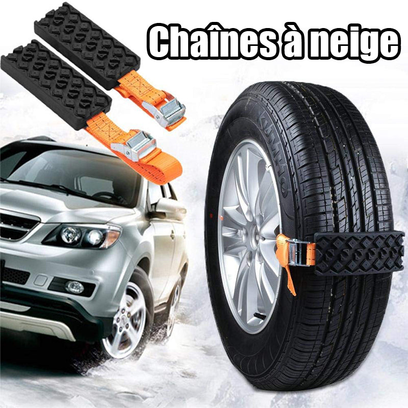 Emergency straps for tires (2 pieces)