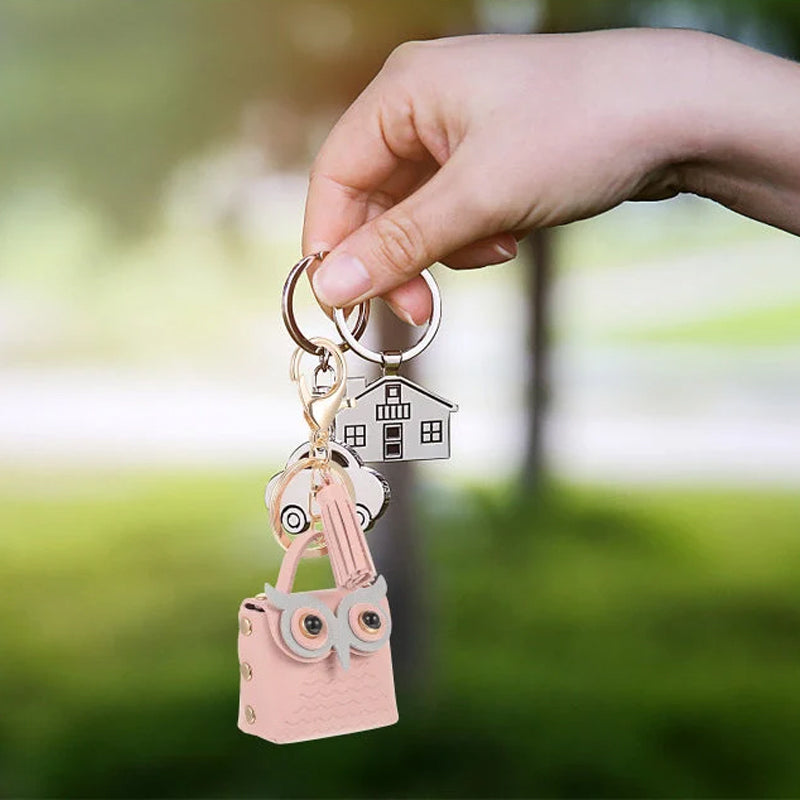 Multi-purpose cute mini-bag keychain