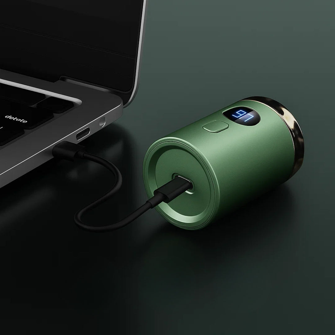 Compact USB Shaver – Waterproof IPX7 – Smooth Portable Grooming for Men with Close Shave Comfort