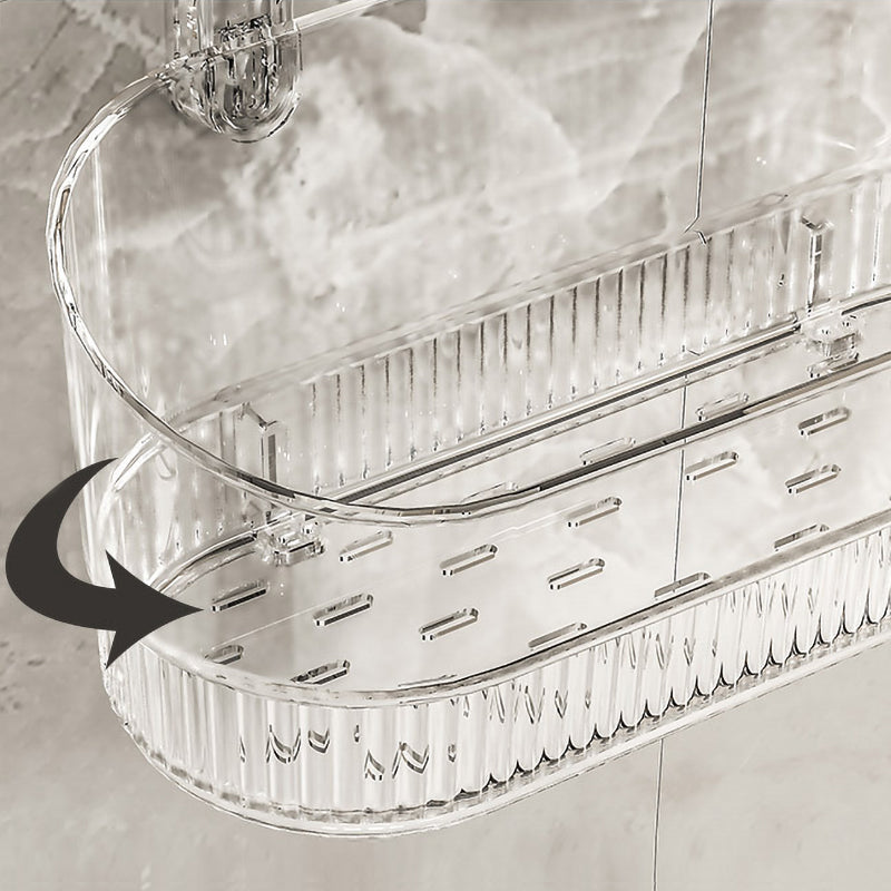No-Drill Bathroom Suction Cup Storage Box