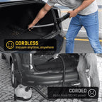 Slim V8 Mate cordless vacuum cleaner for the car