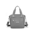 Waterproof Nylon Crossbody Bag with 7 Pockets and Adjustable Shoulder Strap