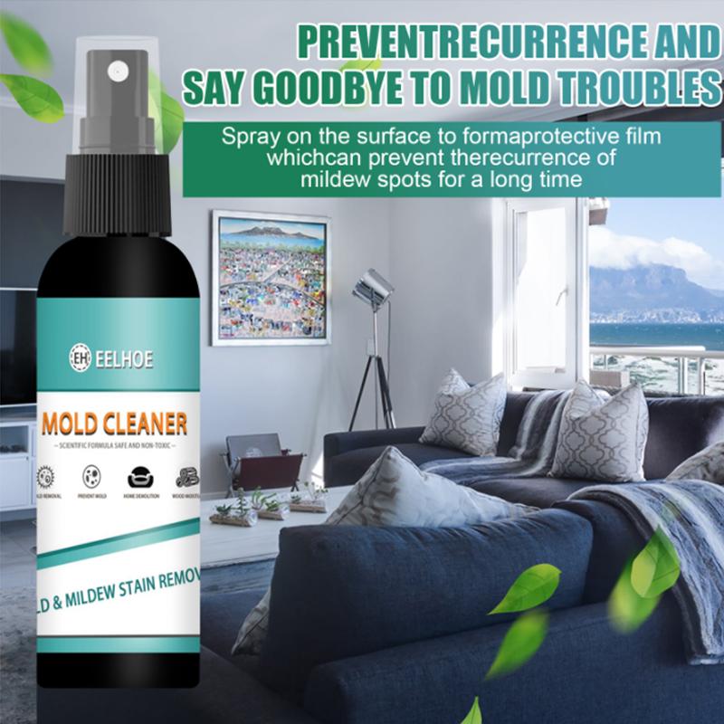 Mold cleaner for furniture tiles