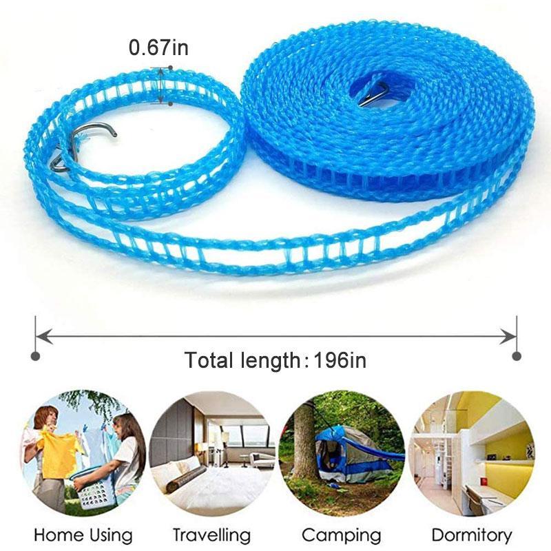 Portable Clothesline for Indoor and Outdoor