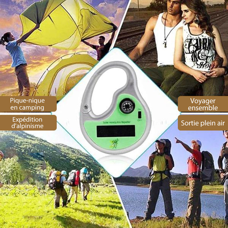 Ultrasonic Solar Mosquito Repellent