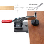 Hidden hinge template 35 mm for woodworking