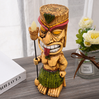 Solar-powered outdoor decoration