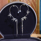 Rhinestone Swallow Earrings