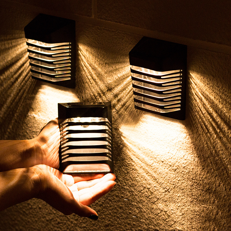 Solar LED Garden Wall Light – Solar-powered outdoor lighting for patio and garden