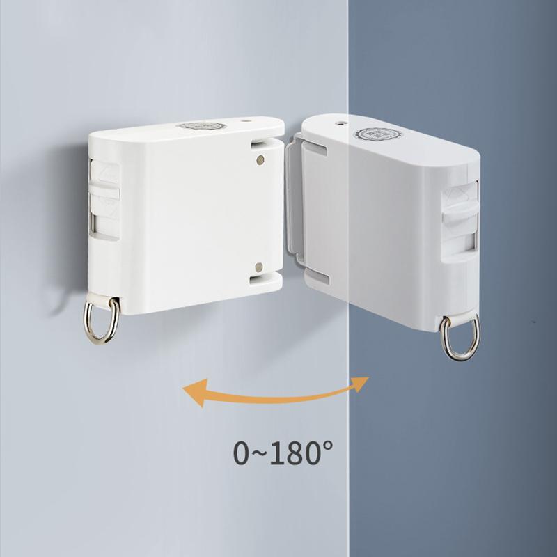 Glue-Free Indoor Invisible Clothesline