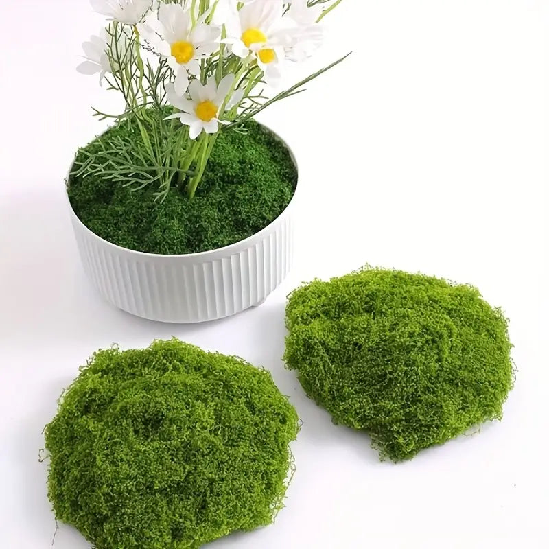 Moss Cover Piece – Moss Flakes Ornament for Decoration and Landscaping