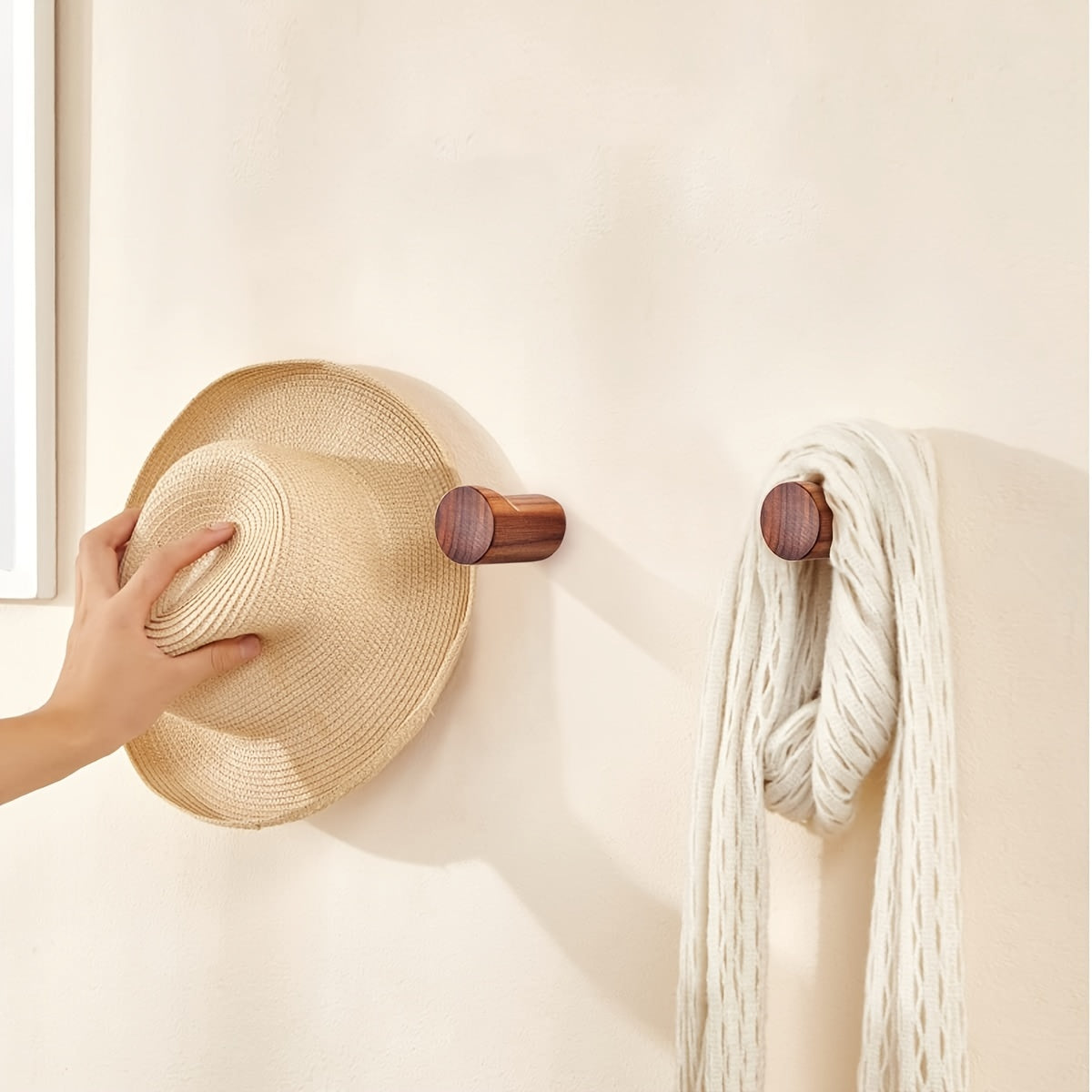 Walnut Wood Wall Hook