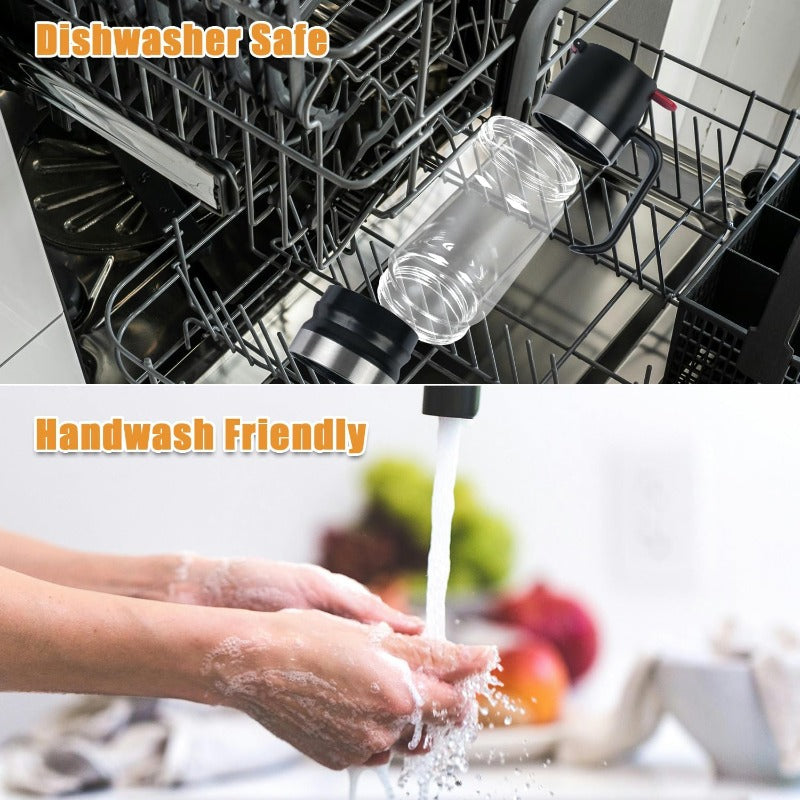 No-Drip Glass Honey Dispenser
