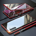 tempered glass double-sided phone case for Samsung
