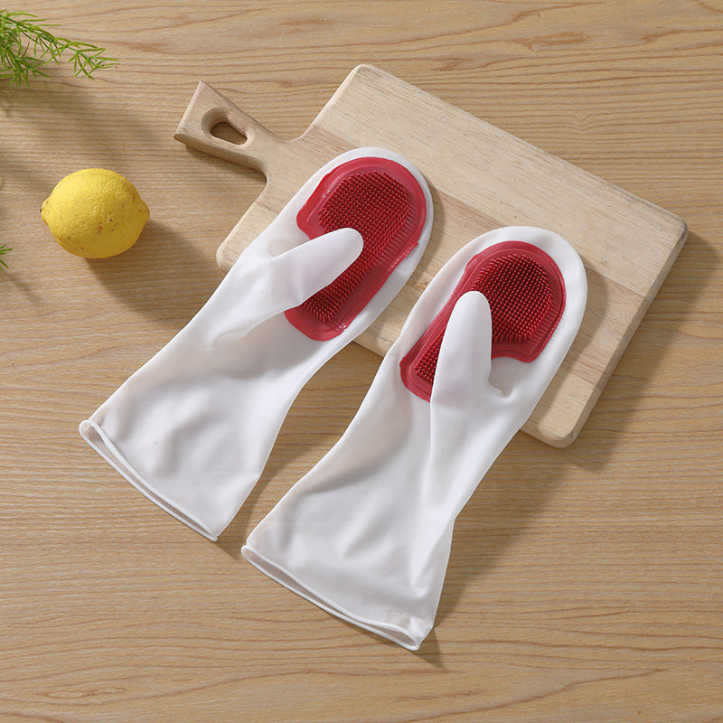 Silicone Dish Scrubber Gloves