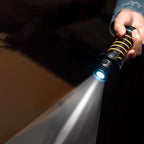 Versatile LED camping lantern with flashlight function