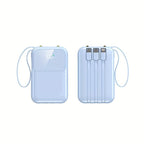 10000mAh Portable Power Bank with Cables