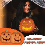 Glowing Light-Up Jack O'Lantern Halloween Decoration | Battery Operated