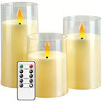 FlamelessGlow - Magical LED Candle Set with Remote Control