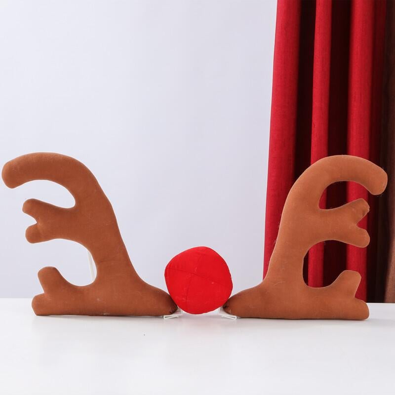Funny Christmas Car Antlers Decoration