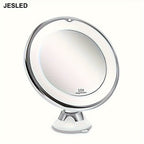JESLED 10X – Rotatable Makeup Mirror with Lighting