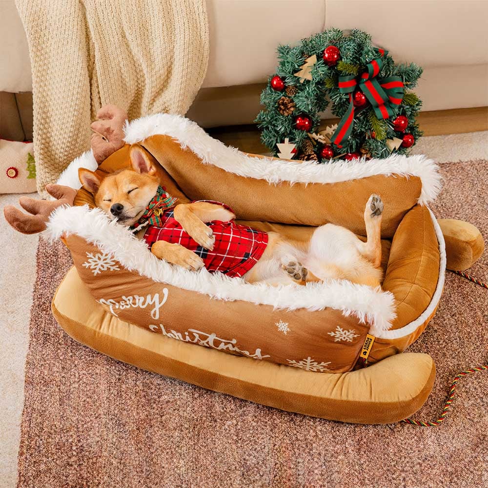 PawSleigh – The seasonal dog bed for cozy winter dreams