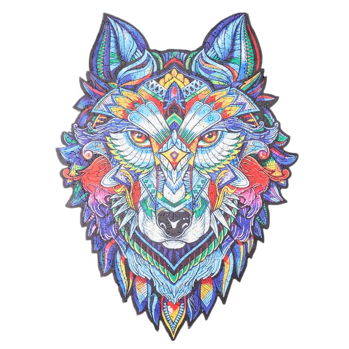 MajesticWolf Puzzle – Premium Wooden Jigsaw Puzzle