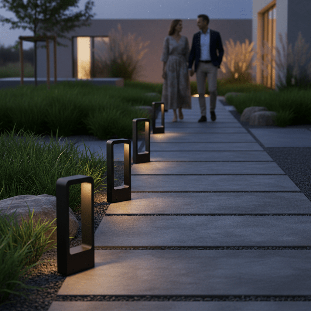 Harmonious Floor Lamp for Outdoor Areas