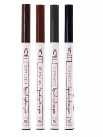 Long-lasting colored eyebrow gel