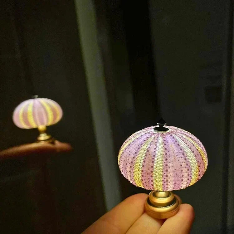 LumiCraft – Unique DIY table lamp with natural sea shell for a cozy décor