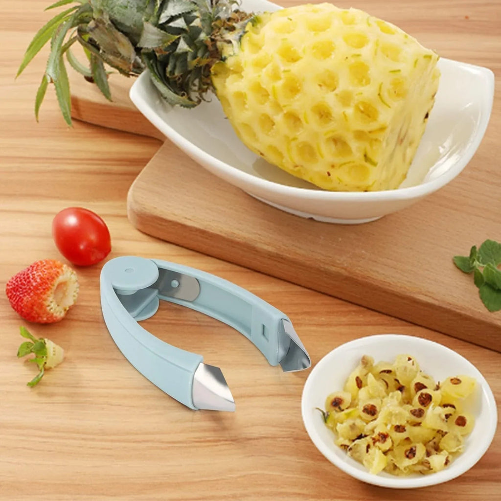 Multifunctional pineapple eye remover