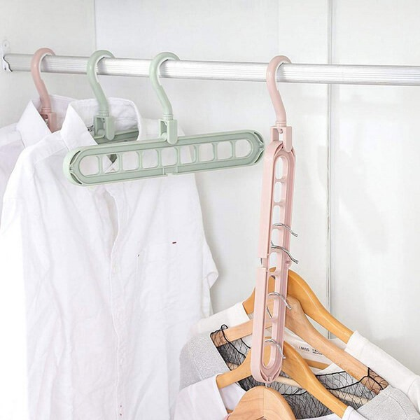 9 in 1 Wonder Hook Turbo — Finally order, space, and stress-free mornings in the wardrobe! (5 pieces)