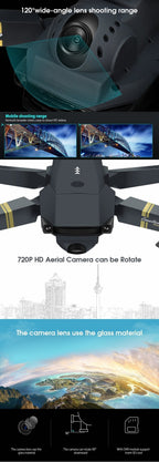 Skyhawk HD Foldable Air Selfie Drone With Camera 2MP