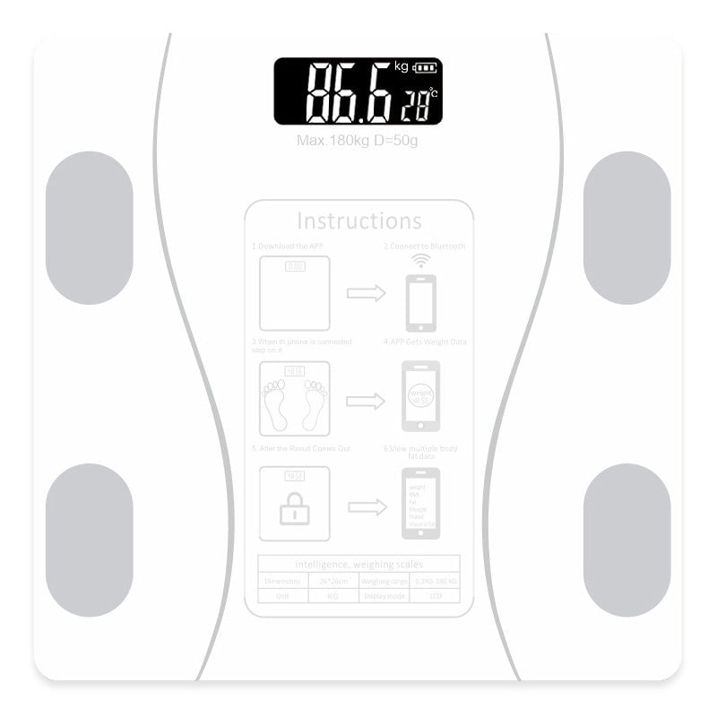 Functional LED Digital Body Fat Scale