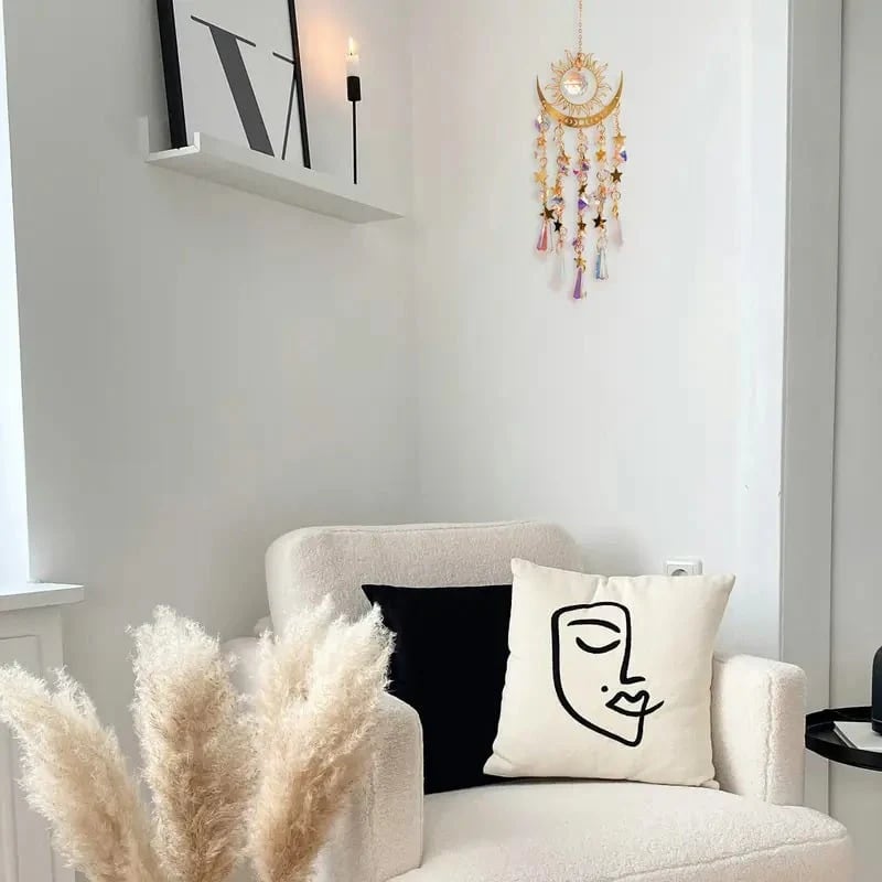⏰⌛ Crystal solar collector, indoor and outdoor decoration for windows, bedroom, patio and garden️