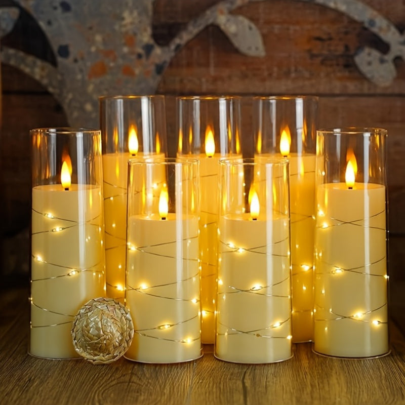 RomanticGlow – LED Candle Set with Remote Control