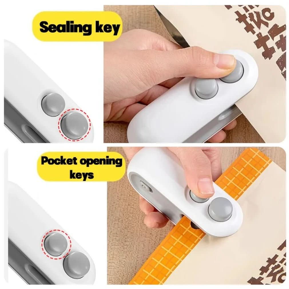 Manual pocket sealer for fresh food
