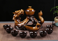 Rotating Handcrafted Tea Ceremony Set