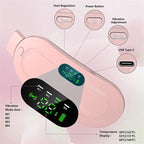 Heat&Massage Therapy Pad - (Period Cramps & Any Pains)