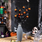 Halloween Decoration – Black Pumpkin Branch Ornament