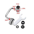 FlexSplash - Premium 1080° rotatable faucet for precise water control