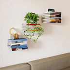 StealthShelf — Give your books a magical levitation charm and transform any wall into a stylish stage!