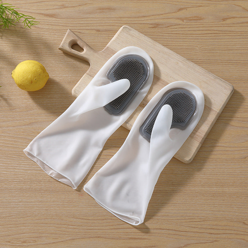 Silicone Dish Scrubber Gloves
