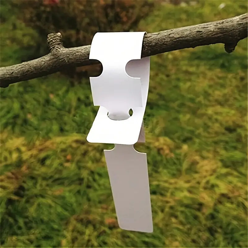 Reusable plant labels made of plastic for garden and tree marking