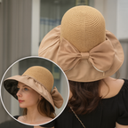 Elegant sun hat for stylish UV protection brim for UV sun protection